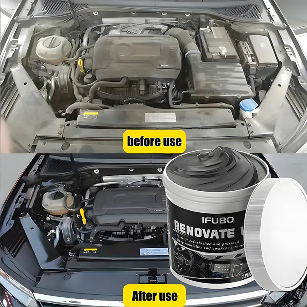 Car Interior Renovation Wax MultiPurpose Plastic Parts Repair Agent Tire Protection Whitening S