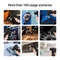Turbo Jet Blower 300000RPM Violent Fan HighSpeed Dust Cleaner TypeC Charging 53ms Strong Win