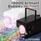 Outdoor Bubble Blowing Machine Portable Double Hole Bubble Maker for Kids Stage Shows Kindergart