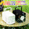 Outdoor Bubble Blowing Machine Portable Double Hole Bubble Maker for Kids Stage Shows Kindergart
