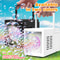 Outdoor Bubble Blowing Machine Portable Double Hole Bubble Maker for Kids Stage Shows Kindergart