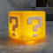 LED Question Mark Night Light with Music Anime Bedside Lamp USB Rechargeable Perfect Gift for Bed