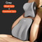 Car Lumbar Support Pillow Memory Foam Headrest Back Cushion for Ultimate Driving Comfort