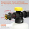 Karcher Foam Lance Kit Adjustable Snow Cannon Nozzle for Pressure Washer Perfect for Car Wash De