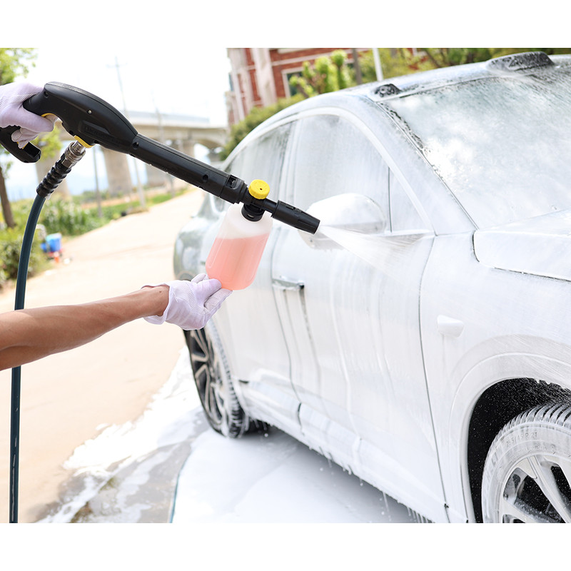 Karcher Foam Lance Kit Adjustable Snow Cannon Nozzle for Pressure Washer Perfect for Car Wash De