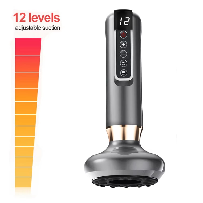 Smart Vacuum Massager For Gua Sha Cupping Wireless AntiCellulite Infrared Heat Slimming And Detox 9