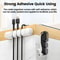 MultiHole Cable Winder Flexible Wire Clips Clear Cable Organizer for Charger Protection