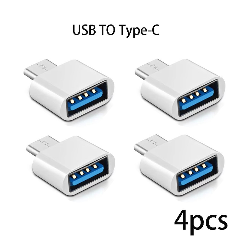 Mini USB-C to USB 3.0 Adapter Male OTG Female Data Connector for MacBook Pro, iPad, and Air Type C Devices