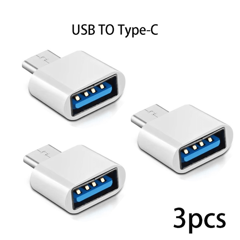 Mini USBC to USB 30 Adapter Male OTG Female Data Connector for MacBook Pro iPad and Air Type C D