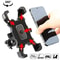 Electric Bicycle Mobile Phone Holder 360 Rotatable NonSlip Stand for Moto Bike Riding