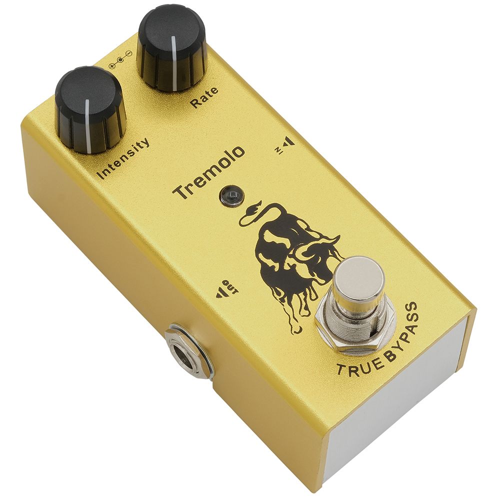 MultiEffect Electric Guitar Pedal Classic Overdrive Crunch Distortion Vintage Chorus Delay 7