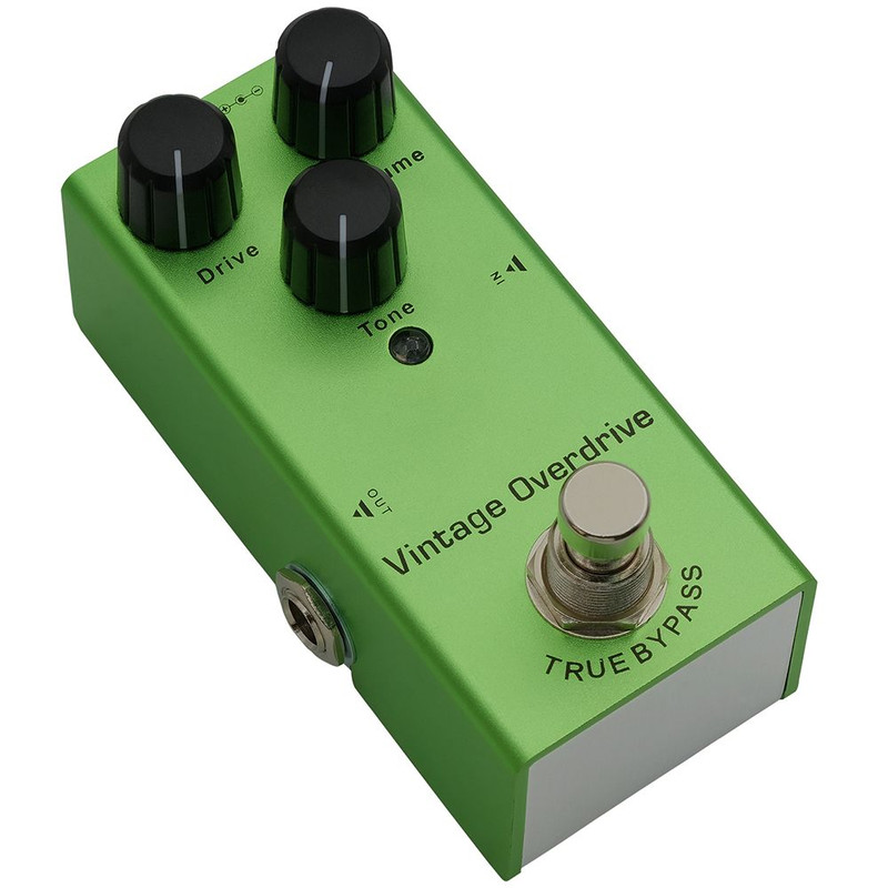 MultiEffect Electric Guitar Pedal Classic Overdrive Crunch Distortion Vintage Chorus Delay 13