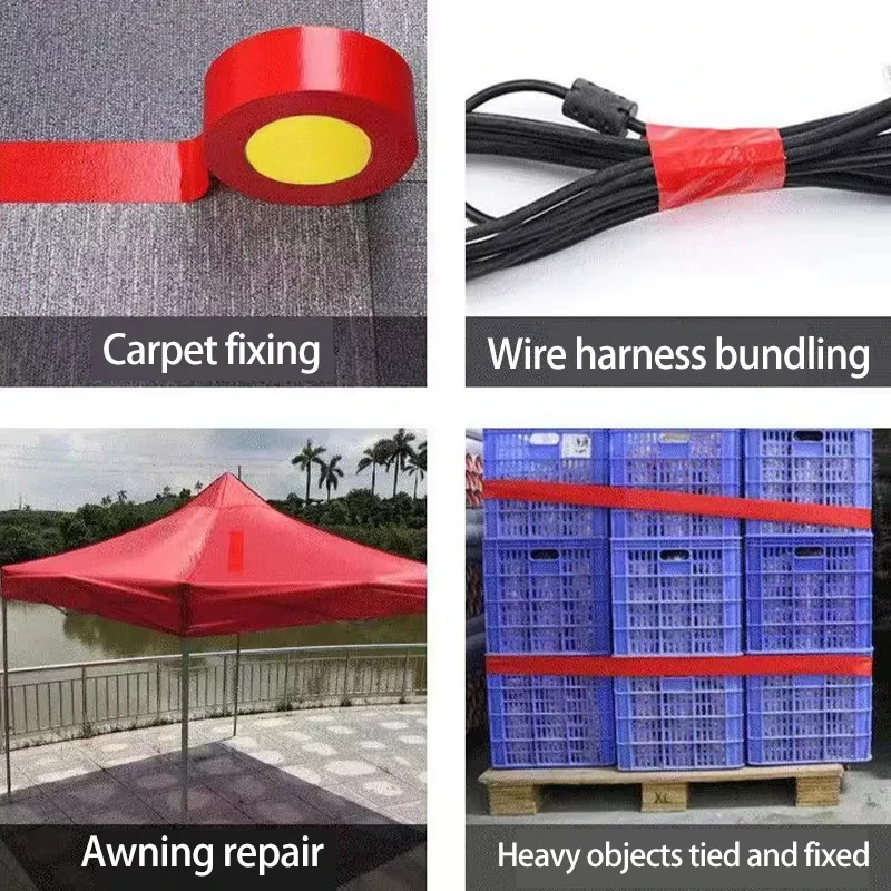 Super Adhesive Fabric Duct Tape Waterproof No Residue Ideal for Electric Bicycle Seat Tent  Tar