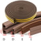 Title DIPE SelfAdhesive Door Window Sealing Strip AntiCollision Rubber Foam Sound Insulation fo