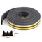 Title DIPE SelfAdhesive Door Window Sealing Strip AntiCollision Rubber Foam Sound Insulation fo