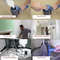 Wall Paint Roller with SelfPriming Drum Brush Latex Painting Tool for Smooth Coats