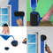 Wall Paint Roller with SelfPriming Drum Brush Latex Painting Tool for Smooth Coats