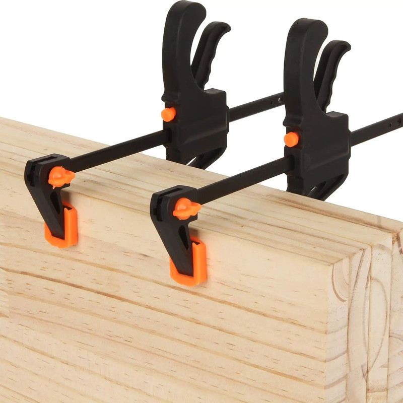 HeavyDuty Woodworking Clamp Set Quick Ratchet Release Bar Clips For DIY Carpentry  Furniture Projec 3