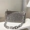 Allover Rhinestone Bucket Bag Glitter Chain Mini Crossbody Prom Purse For Women 1