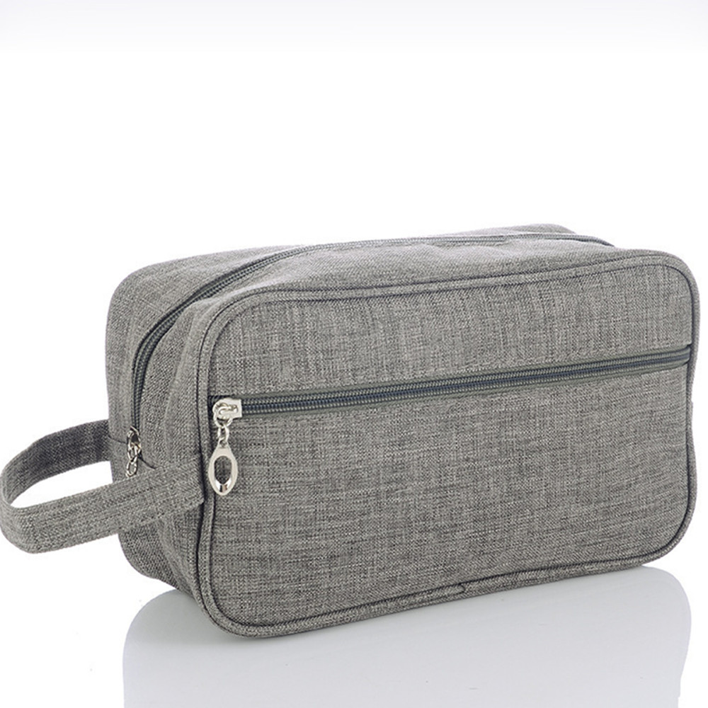 Oxford Cloth Waterproof Wash Bag Mens  Womens Travel Portable Makeup Organizer