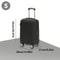 Fashion Travel Suitcase Protective Cover Solid Color Fits 1832 Inch Luggage