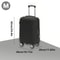 Fashion Travel Suitcase Protective Cover Solid Color Fits 1832 Inch Luggage