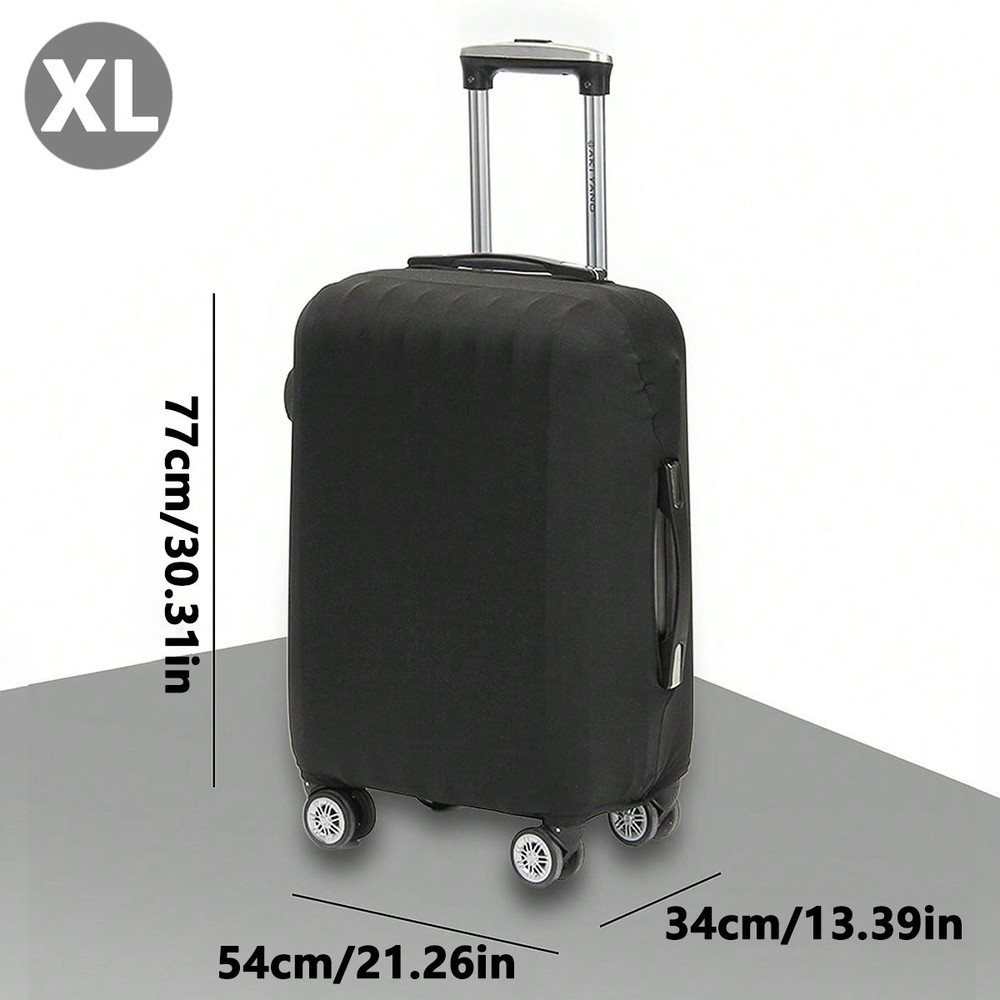 Fashion Travel Suitcase Protective Cover Solid Color Fits 1832 Inch Luggage