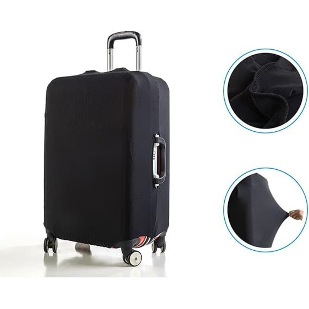 Fashion Travel Suitcase Protective Cover Solid Color Fits 1832 Inch Luggage
