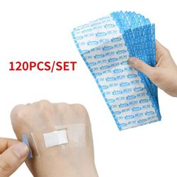 transparent waterproof adhesive bandages, skin patch wound dressing plasters for children & adults