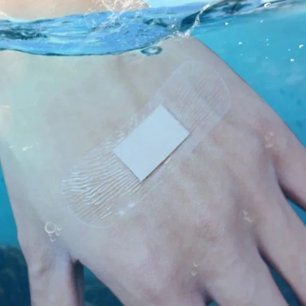 Transparent Waterproof Adhesive Bandages Skin Patch Wound Dressing Plasters For Children  Adults 1