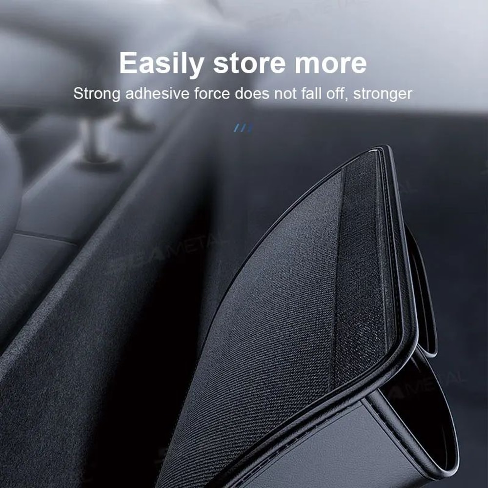 Hanging Car Trunk Organizer PU Leather Backseat Storage Bag With Large Capacity Pockets For SUV Sed 5