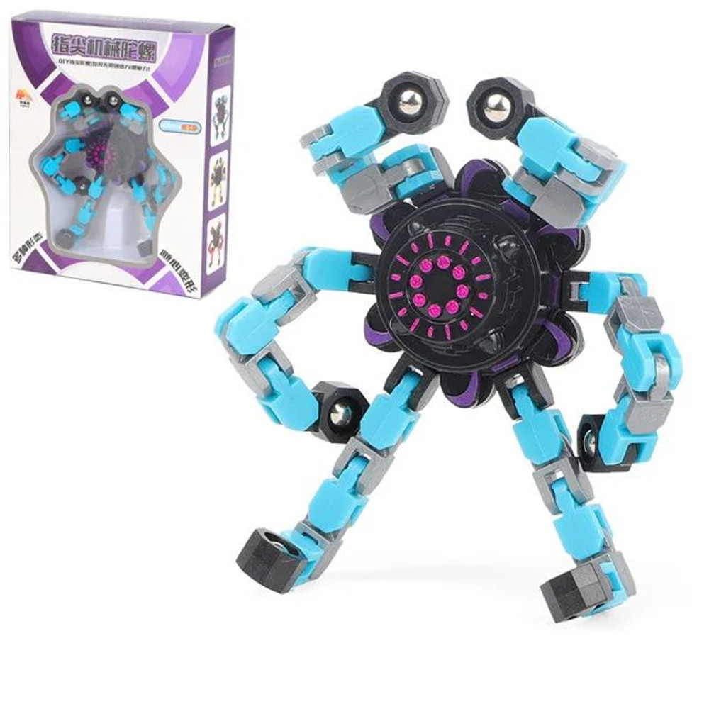 Transformable Deformed Spinner Chain Toys Antistress Hand Spinner For Kids Adults Sensory Gyro Gift 6