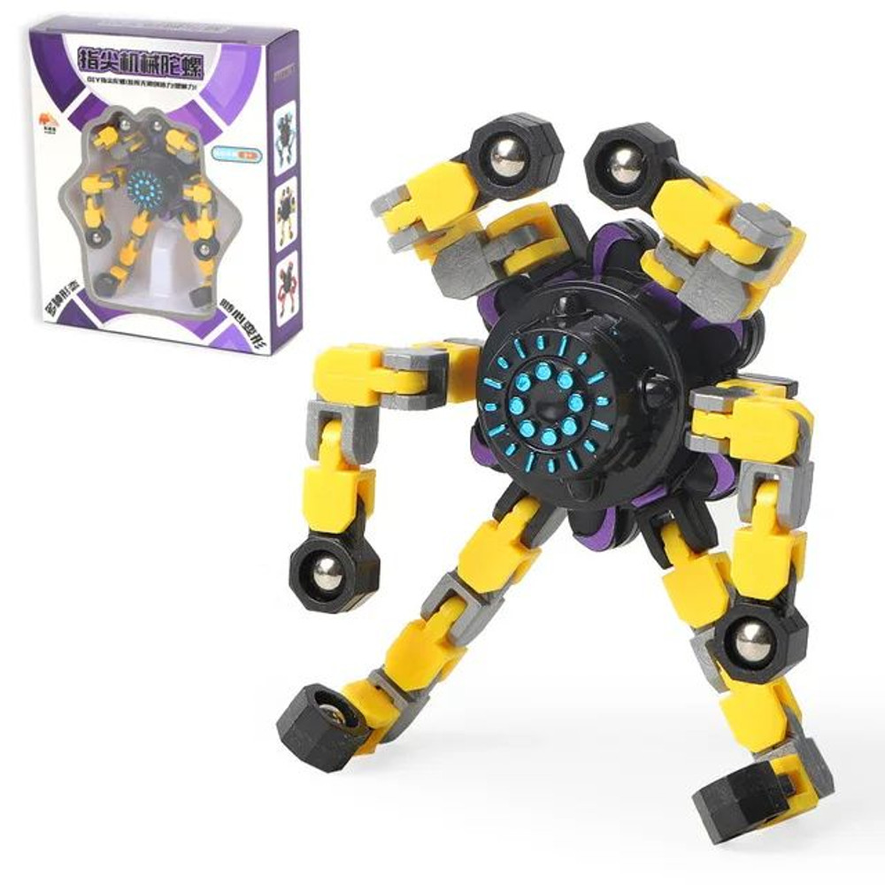 Transformable Deformed Spinner Chain Toys Antistress Hand Spinner For Kids Adults Sensory Gyro Gift 8