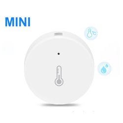 haozee smart temperature & humidity sensor, indoor thermometer monitor compatible with home assistant
