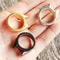 Broken Window Cat Ear Ring Outdoor Metal Defense Accessory For Self Protection 0