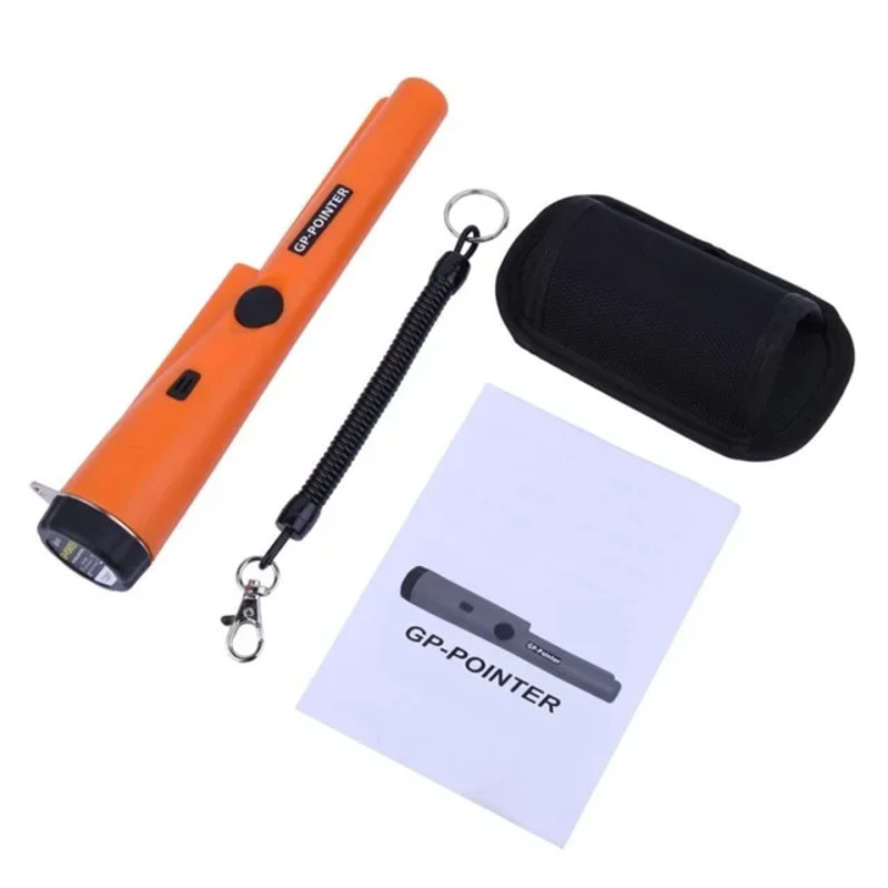 360° Waterproof Metal Detector Pinpointer, Handheld Professional Tool for Gold, Coins, and Relics