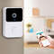 Smart WiFi Video Doorbell Wireless HD Camera with IR Night Vision  Alarm Security Home Intercom Sy