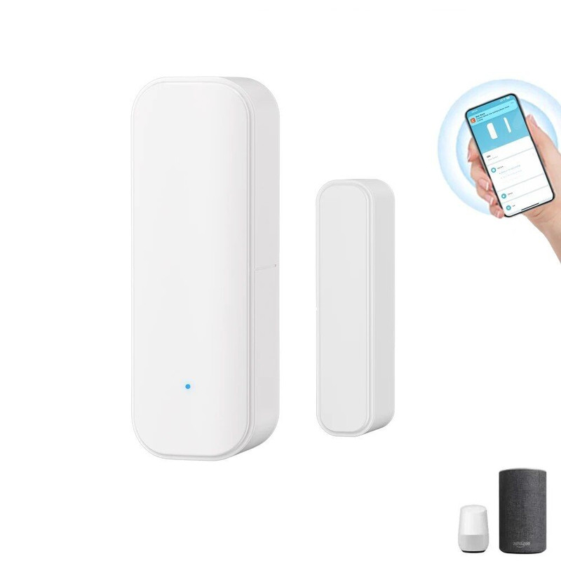 WiFi Smart Home Door Window Sensor Security Alarm System Compatible With Alexa Google Assistant 8