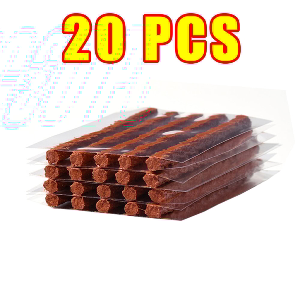 Premium Car Tire Repair Tool Kit, Tubeless Tyre Puncture Plug Set for Motorcycle, Truck & Vacuum Tires