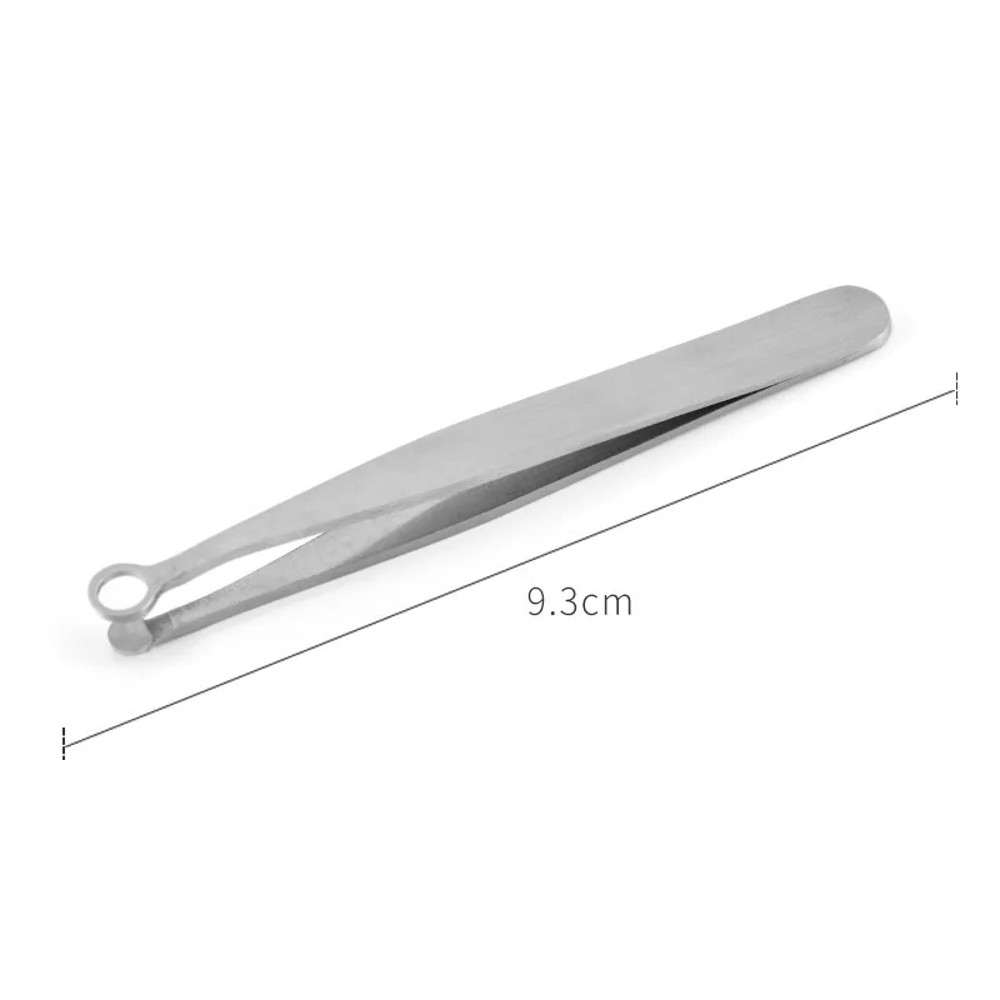 Stainless Steel Nose Hair  Eyebrow Trimming Tweezers Multipurpose Grooming Tool For Face  Nails 1