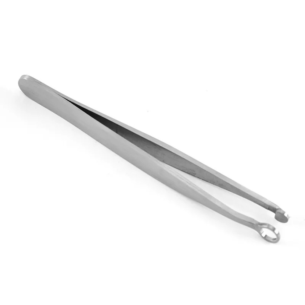 Stainless Steel Nose Hair  Eyebrow Trimming Tweezers Multipurpose Grooming Tool For Face  Nails 2