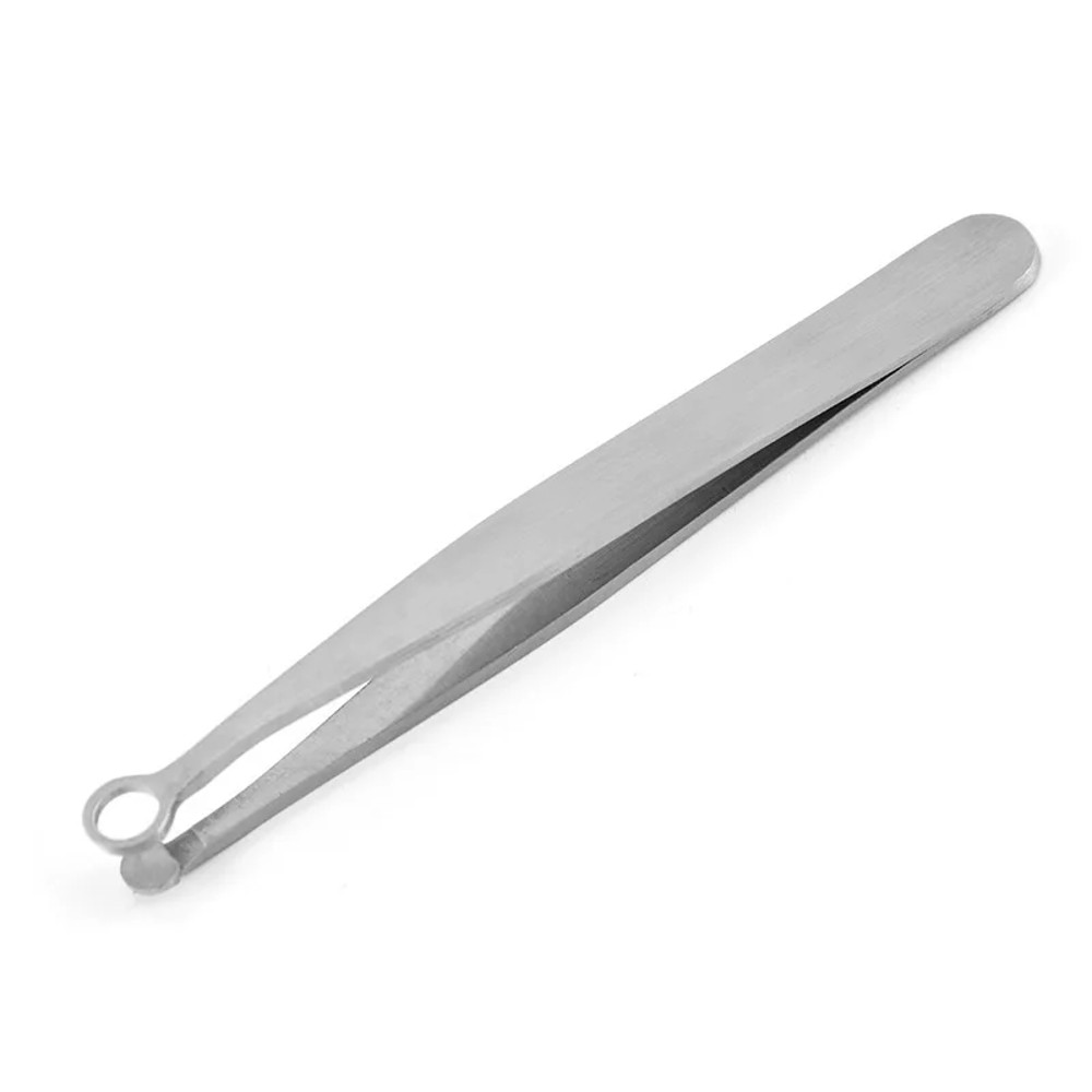 Stainless Steel Nose Hair  Eyebrow Trimming Tweezers Multipurpose Grooming Tool For Face  Nails 5