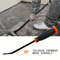 Industrial Grade Thicken Pry Bar Angled Tip Crowbar With Protective Hammer Strike Cap Handle 2