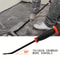 Industrial Grade Thicken Pry Bar Angled Tip Crowbar With Protective Hammer Strike Cap Handle 2