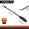 Industrial Grade Thicken Pry Bar Angled Tip Crowbar With Protective Hammer Strike Cap Handle 6