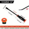 Industrial Grade Thicken Pry Bar Angled Tip Crowbar With Protective Hammer Strike Cap Handle 7