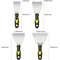 Stainless Steel Putty Knife Scraper Durable Construction Tool For Household  Industrial Cleaning 2