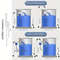 Fully Automatic Mini Float Valve, No Power Required Water Level Controller for Tanks