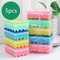5Pcs Dishwashing Sponge Wood Pulp Cotton Color Magic Cleaning Sponge Set For Rust Removal Pot Brush 0