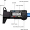 Digital Tire Tread Depth Gauge Caliper LCD Measurer Tool For Car Motorcycle Truck SUV Tire Repair T 2